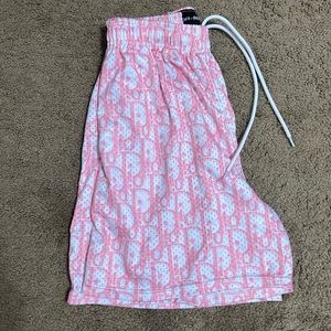 Pink Dior shorts size large!